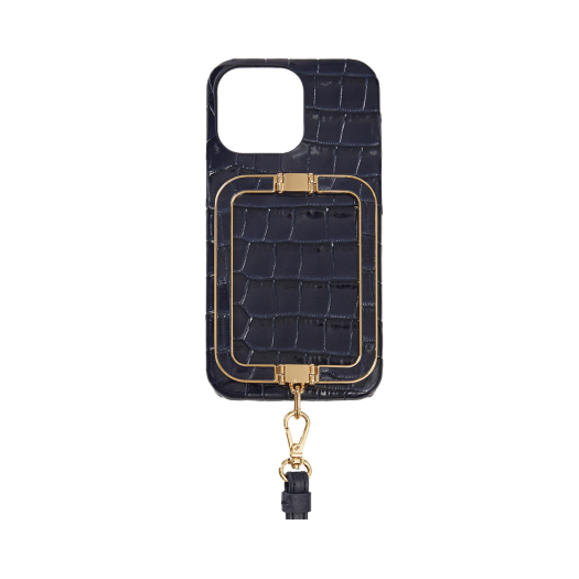 【EENK】送料/関税込 Phone Case Liney - Croco Navy Phone Case Liney Croco Navy : EENK