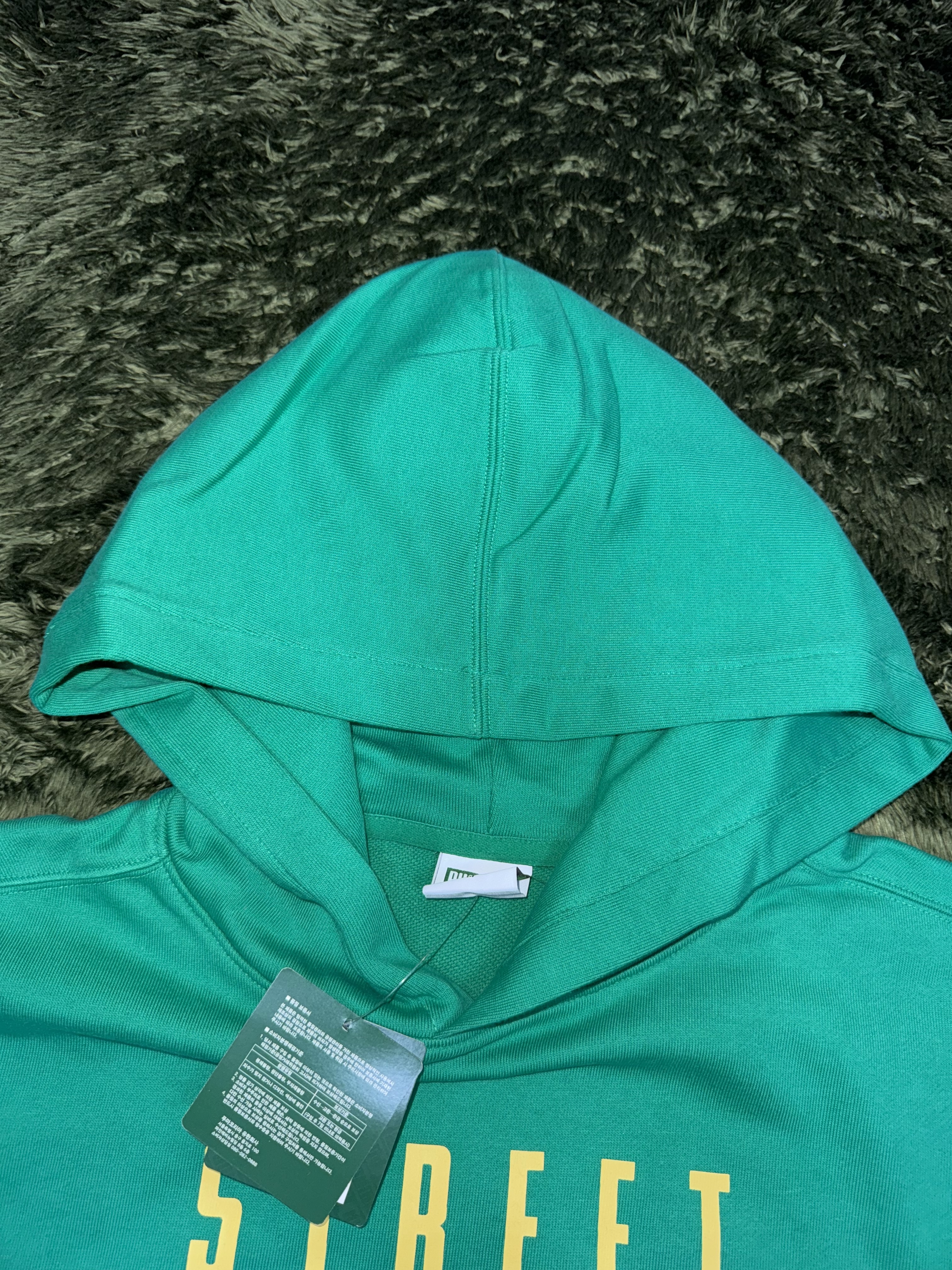 Puma x Balansa Hoodie Green 착용 스타일 - 5