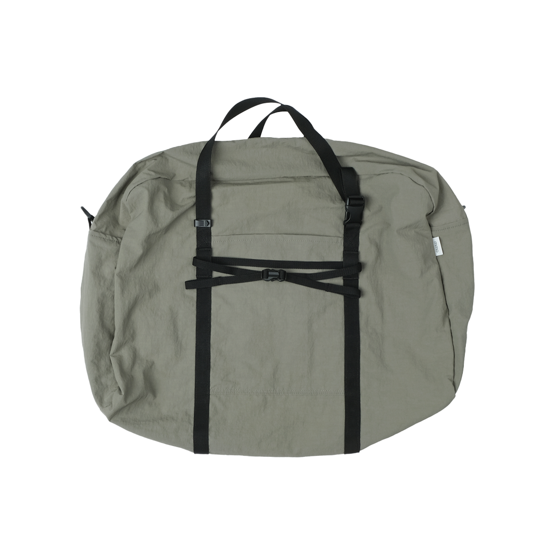 에메모가든 에메모 보스턴백 095 나일론 슬러브 소프트 카키(mmogarden mmo Boston Bag 095 Nylon Slub Soft Khaki) - 2