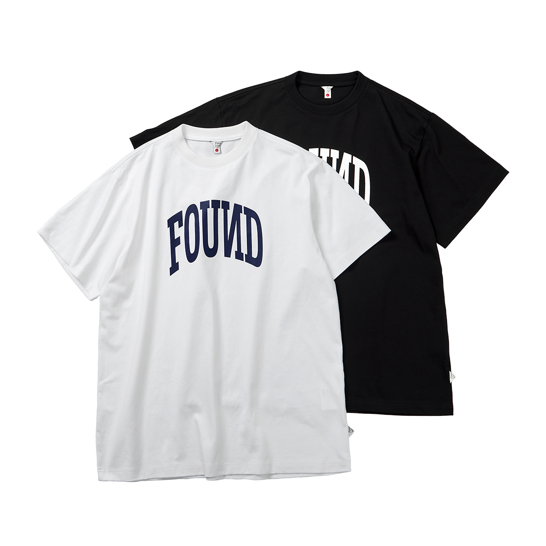 파운드포켓 파운드 티셔츠 화이트(Found Pocket Found T-Shirt White) - 3