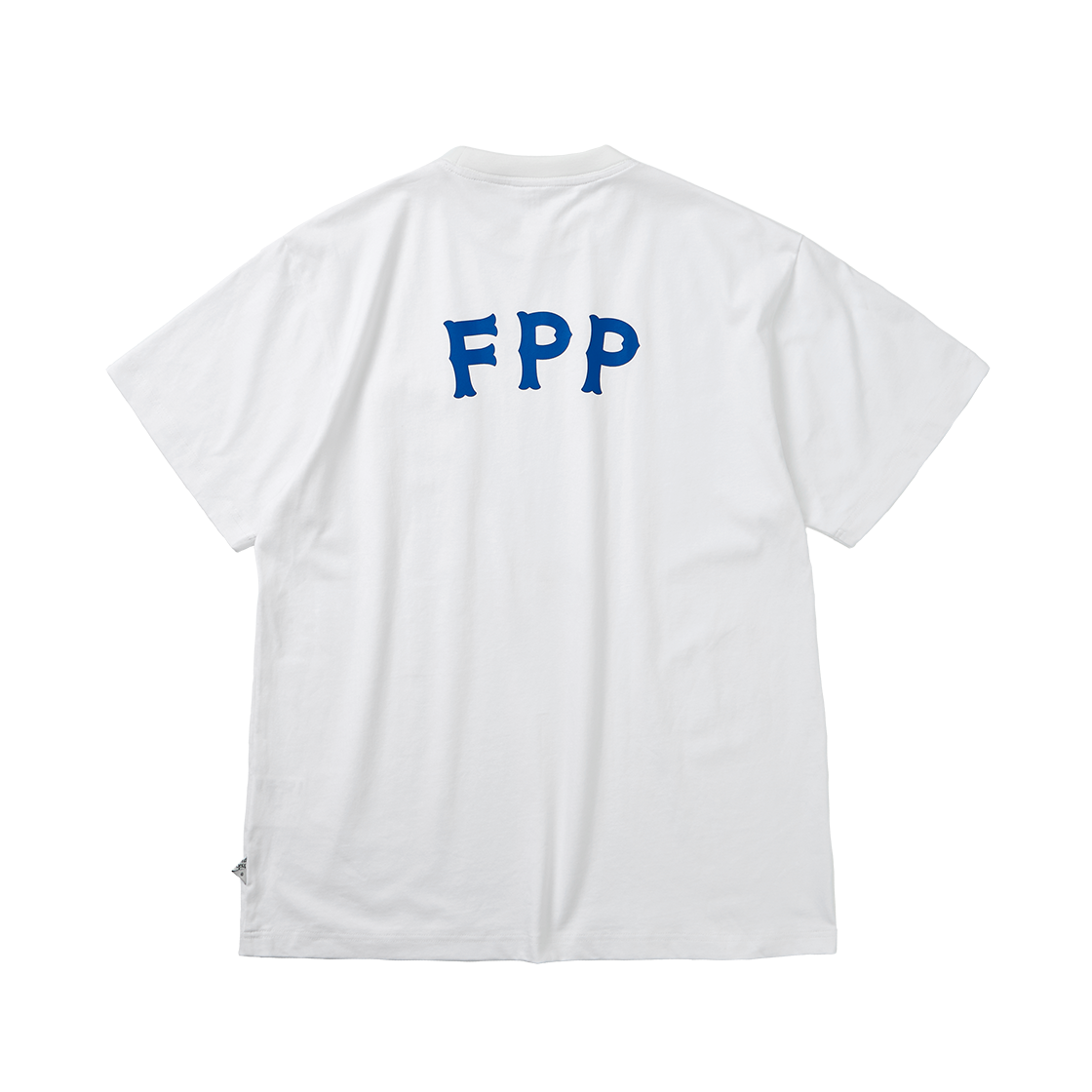 파운드포켓 에프피피 포켓 크루 티셔츠 화이트(Found Pocket FPP Pocket Crew T-Shirt White)