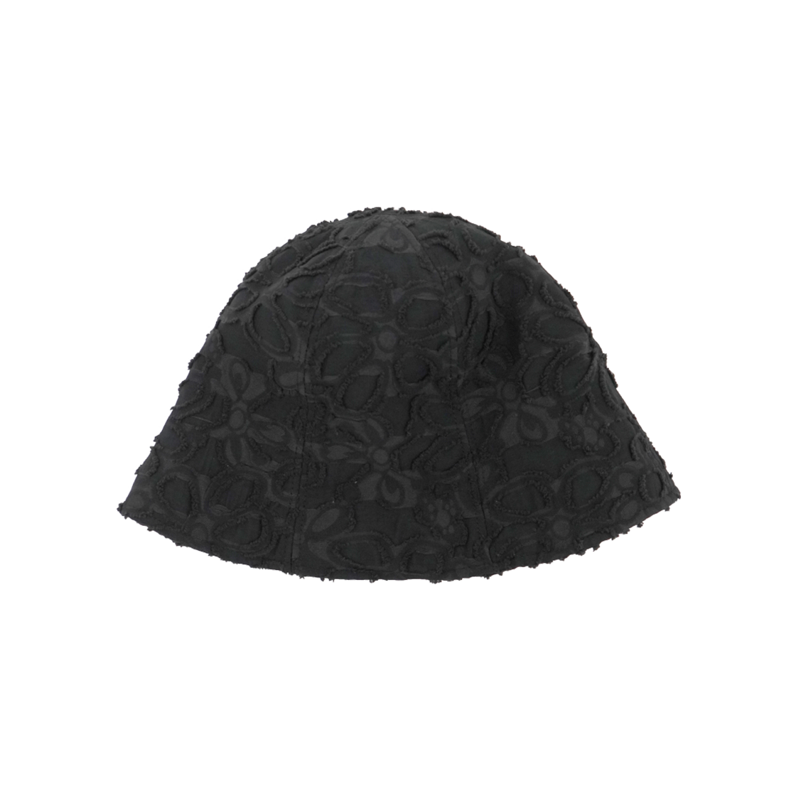 KS5BABK001BK Kookeesee Flower Bucket Hat Black