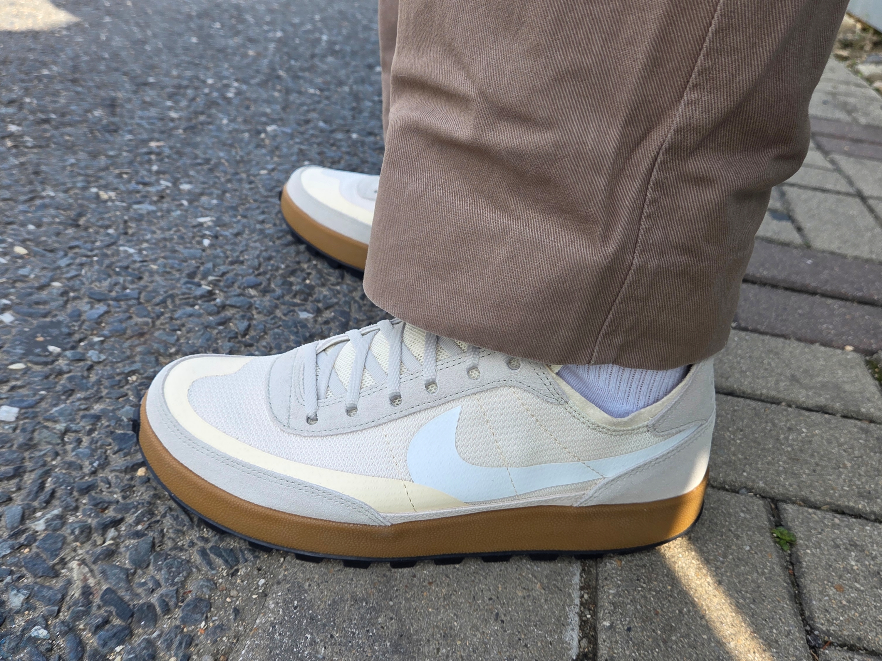 Nike x Tom Sachs General Purpose Shoe Light Cream 착용 스타일 - 2