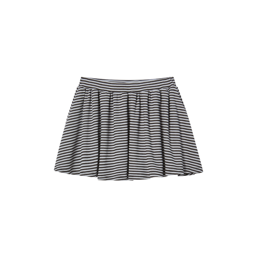 NX25HHSK02PP NYXX Stripe Frill Mini Skirt Light Purple