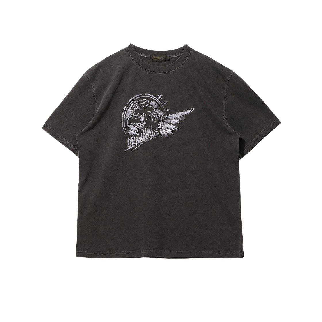 25SMTS046CH Ogarp Original Eagle pigment Tee Charcoal