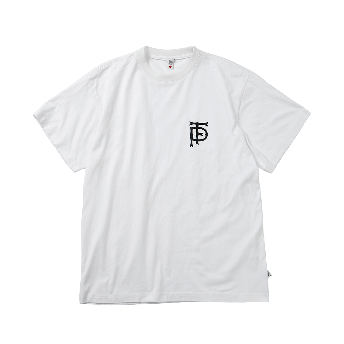 파운드포켓 에프피 티셔츠 화이트(Found Pocket FP T-Shirt White)