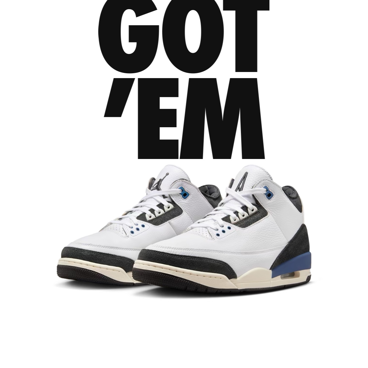 Jordan 3 x A Ma Maniere Retro OG SP For The Love 착용 스타일