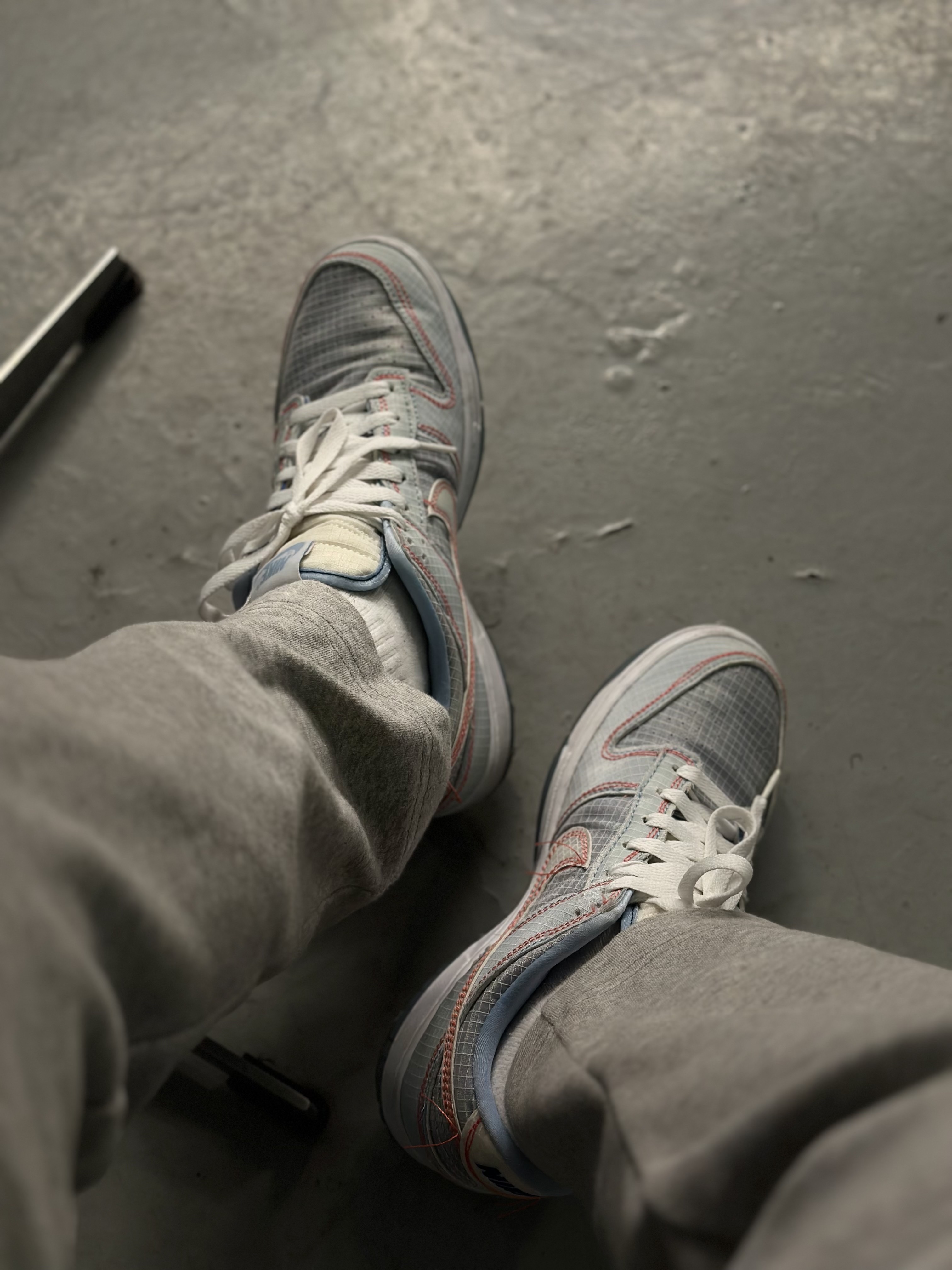 Nike x Union Dunk Low Passport Pack Argon 착용 스타일