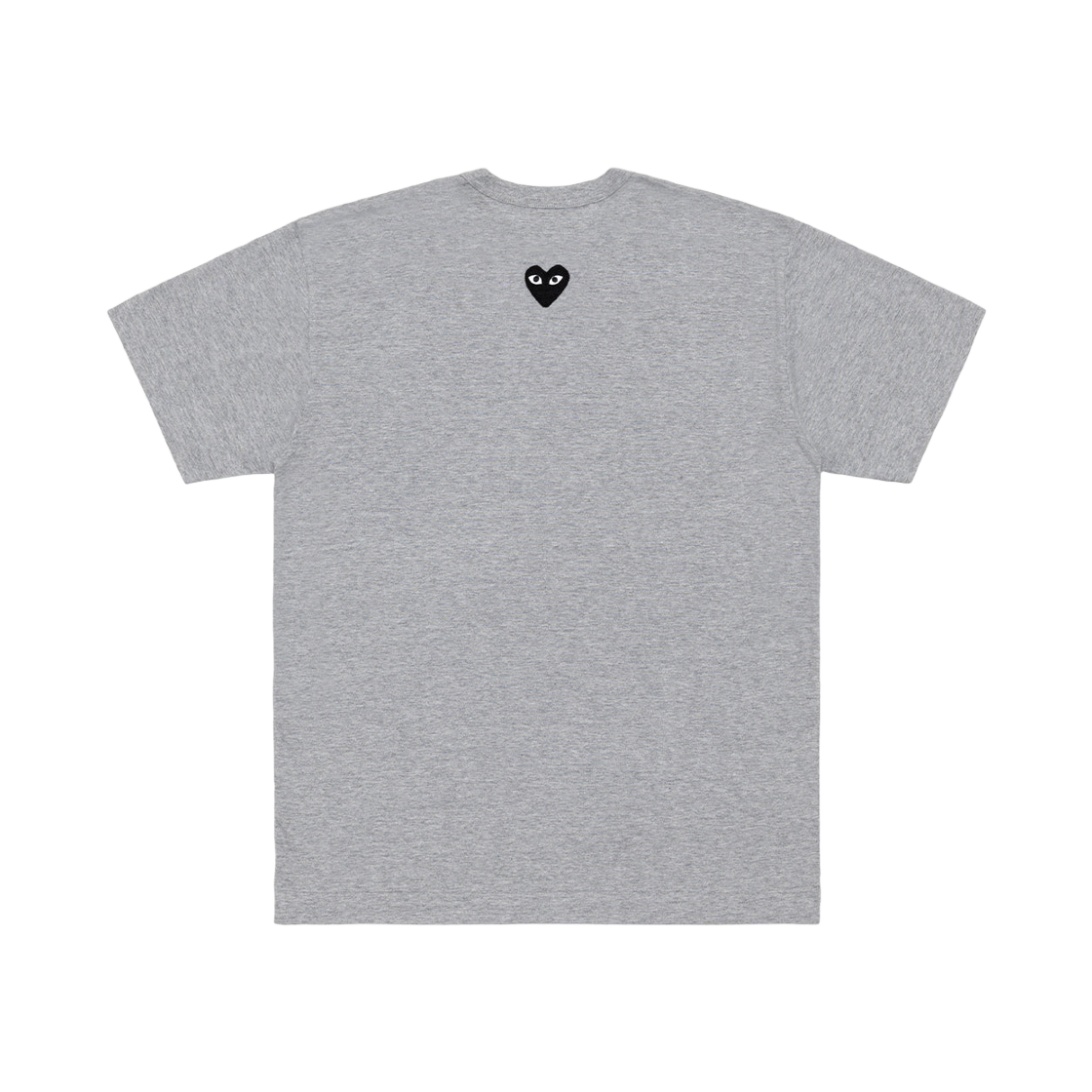 AX-T341-051-2 Play Comme des Garcons Back Printed Black Heart T-Shirt Gray