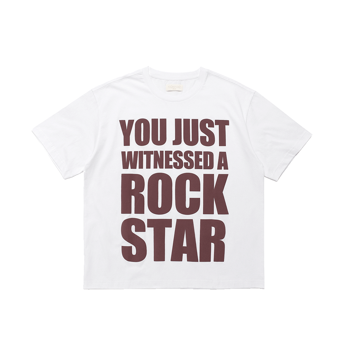 본바트 락스타 반팔티 화이트