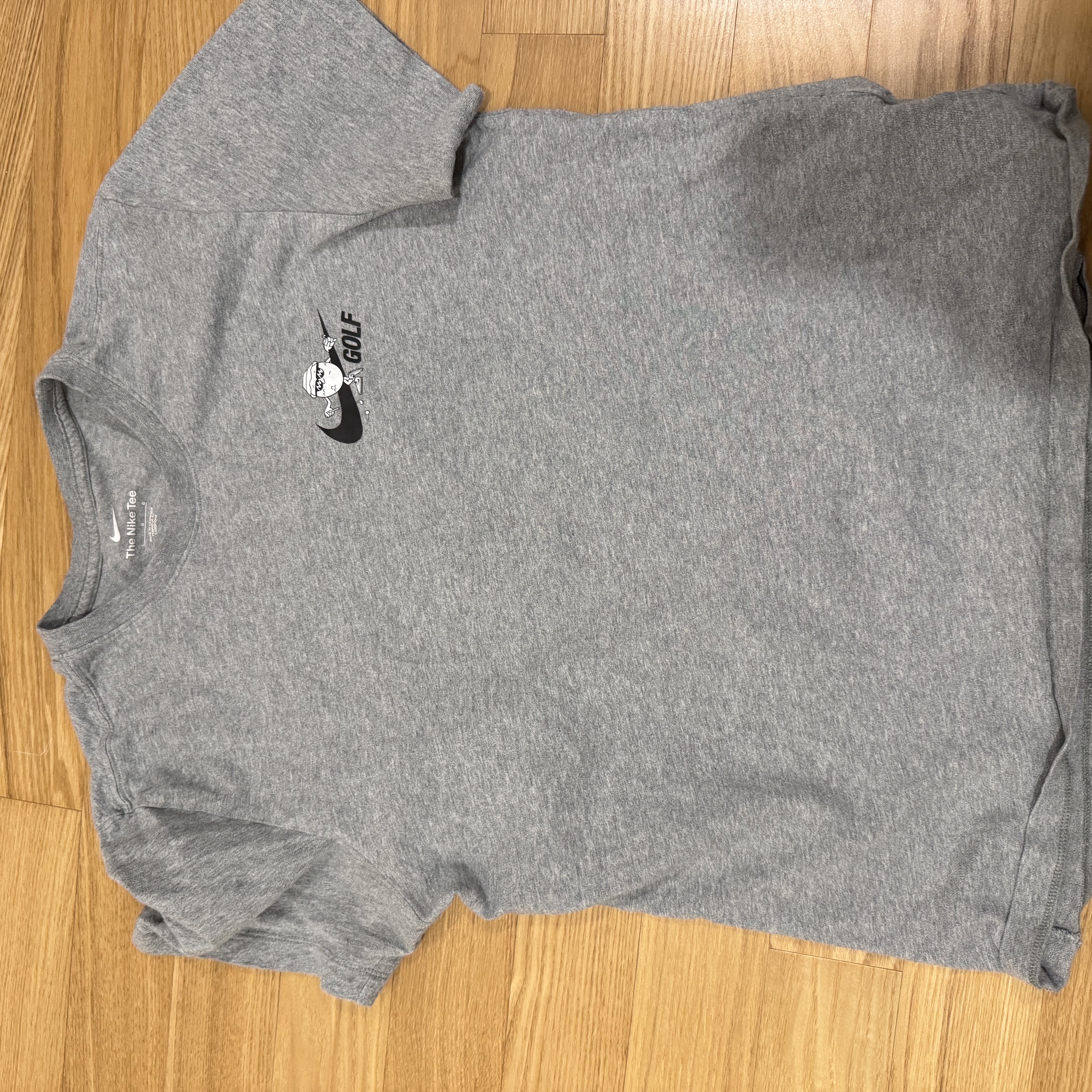 Nike Golf T-Shirt Dark Grey Heather - Asia 착용 스타일