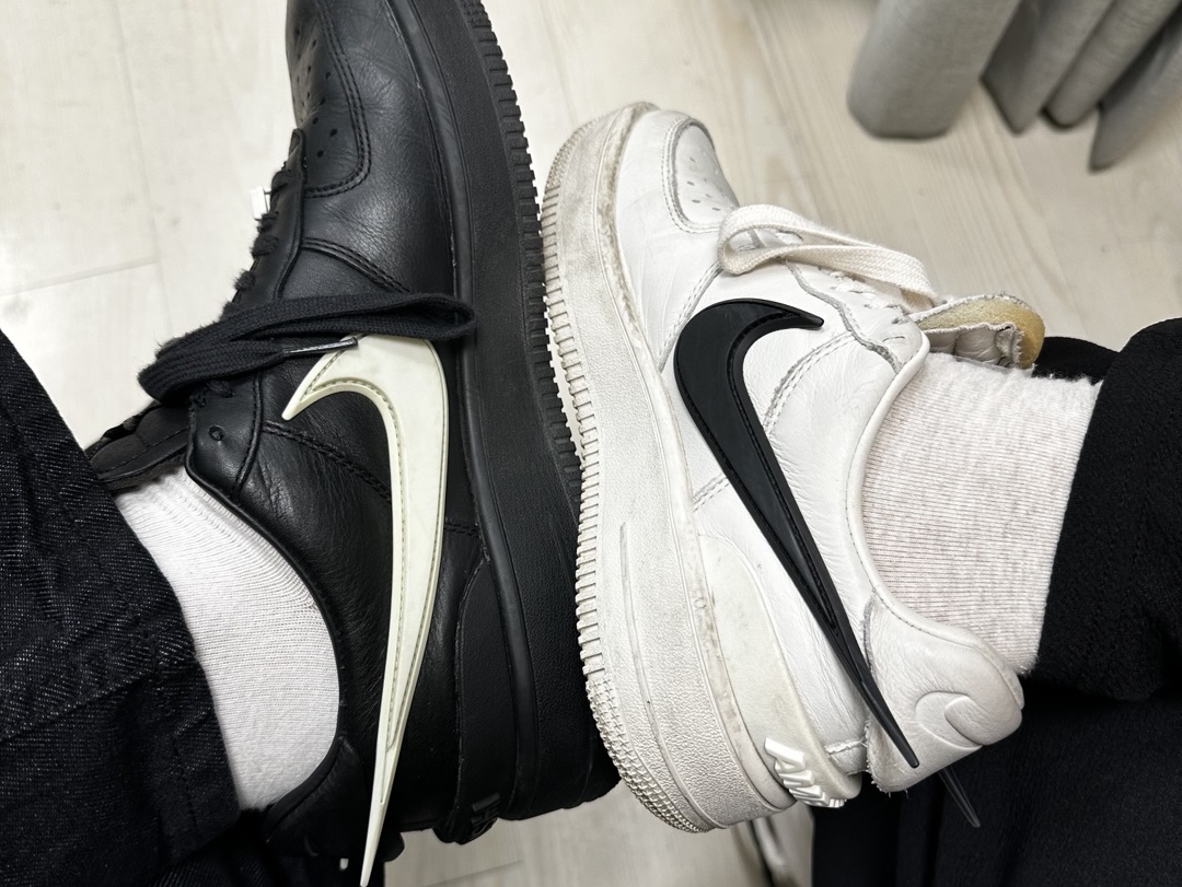Nike x Ambush Air Force 1 Low SP Phantom, Nike x Ambush Air Force 1 Low SP Black 착용 스타일 - 2