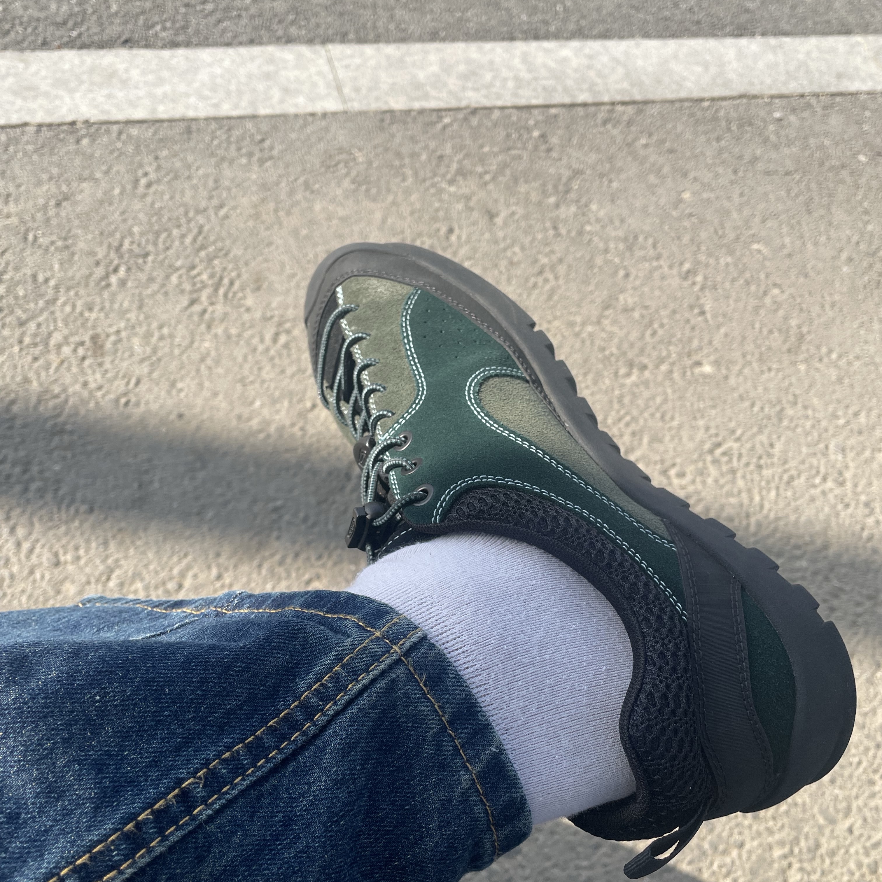 Keen x Eastlogue Jasper Rocks Sneakers Scarab Arctic 착용 스타일 - 1