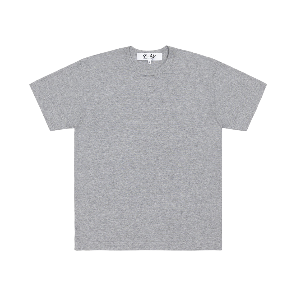 플레이 꼼데가르송 백 프린트 블랙 하트 티셔츠 그레이(Play Comme des Garcons Back Printed Black Heart T-Shirt Gray) - 2