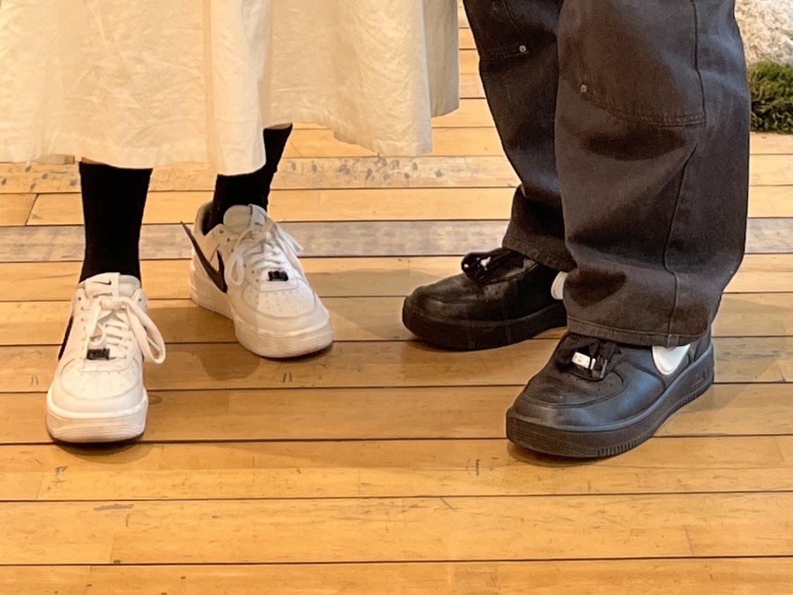 Nike x Ambush Air Force 1 Low SP Phantom, Nike x Ambush Air Force 1 Low SP Black 착용 스타일 - 1