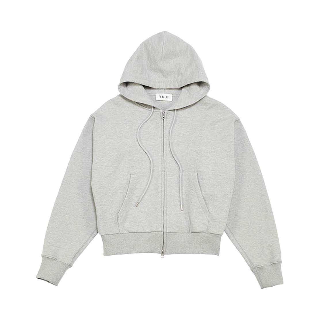 유지 후디 집업  유니섹스 멜란지그레이(YUJI Ui Hoodie Zip-Up Melange Grey) - 2