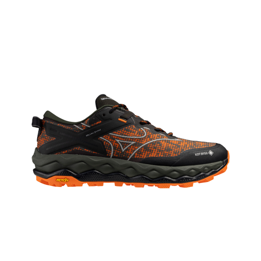 D1GD250101 [KREAM 단독]Mizuno Wave Mujin LS GTX MAHARISHI Vibrant Orange Cool Gray 3C Pine Grove