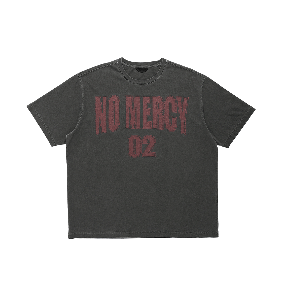 본바트 노 머시 반팔티 차콜