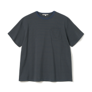 Millo Archive Stripe Pocket T-Shirts Vintage Blue
