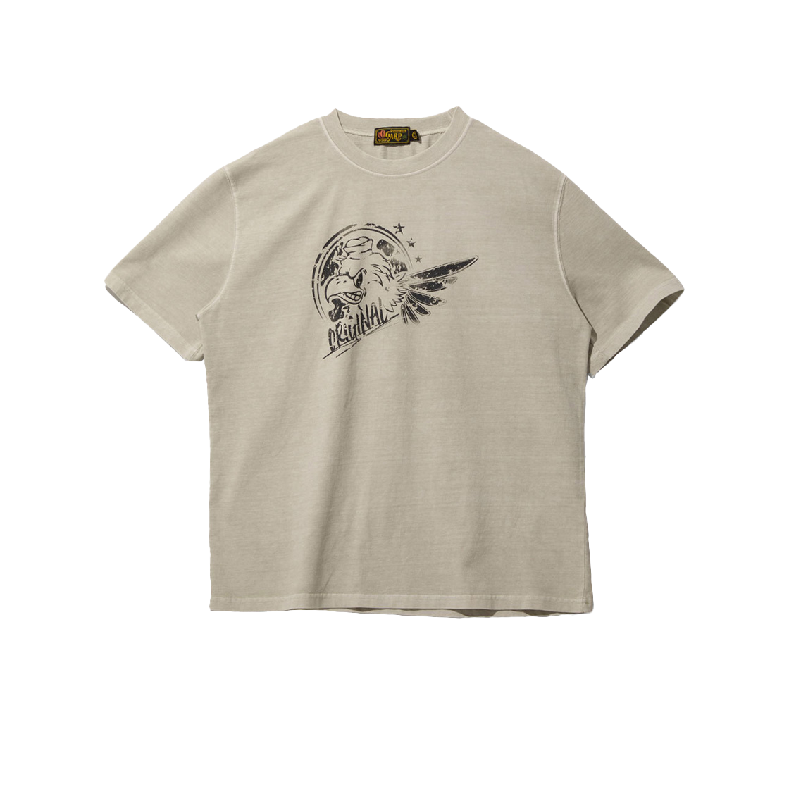 25SMTS046BG Ogarp Original Eagle pigment Tee Beige