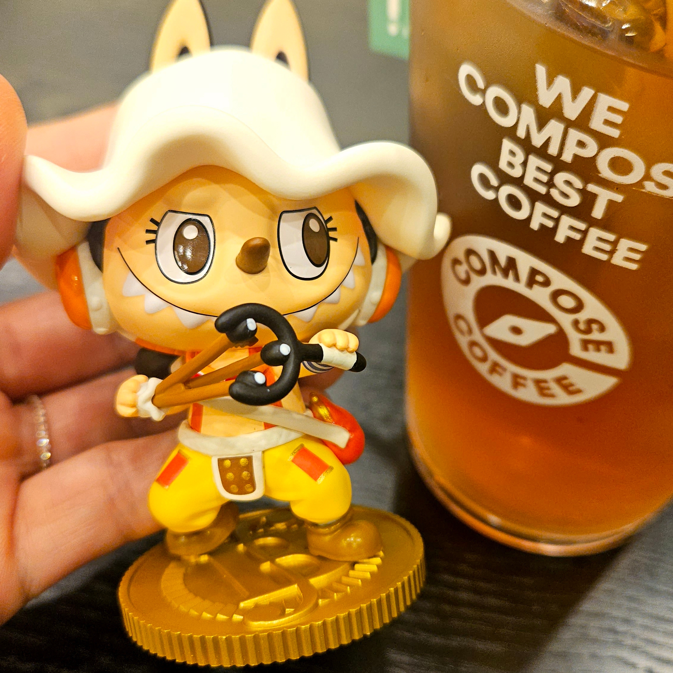 Pop Mart Labubu The Monsters x One Piece Series Figures Sealed Case (12 Blind Boxes) 착용 스타일 - 9