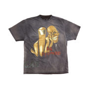Travis Scott Cactus Jack x WWE No Bystanders T-Shirt Stone Cold Steve Austin Dusty Grey