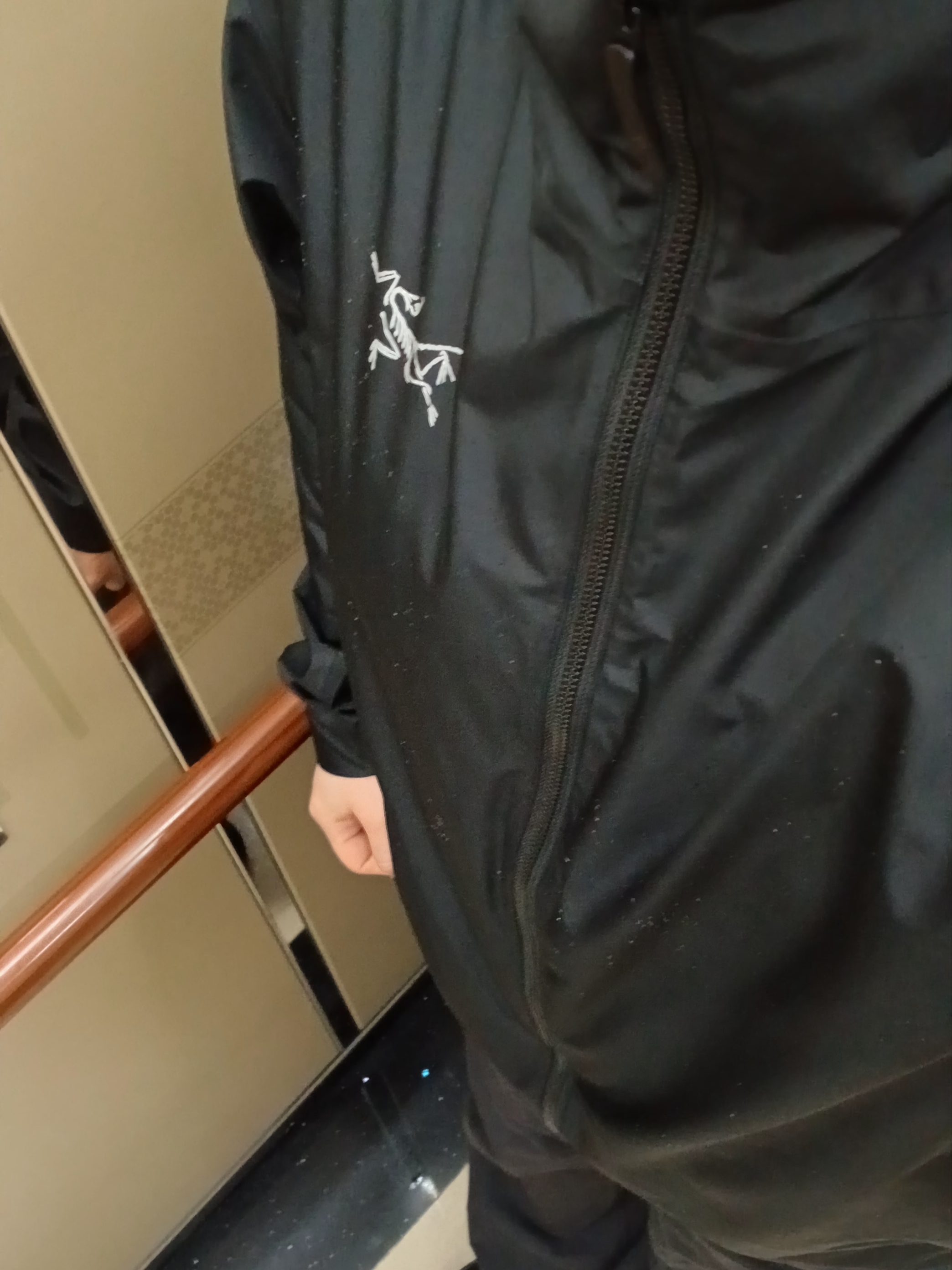 Arc'teryx Solano Hoody Black, Arc'teryx Solano Hoody Black 착용 스타일 - 5