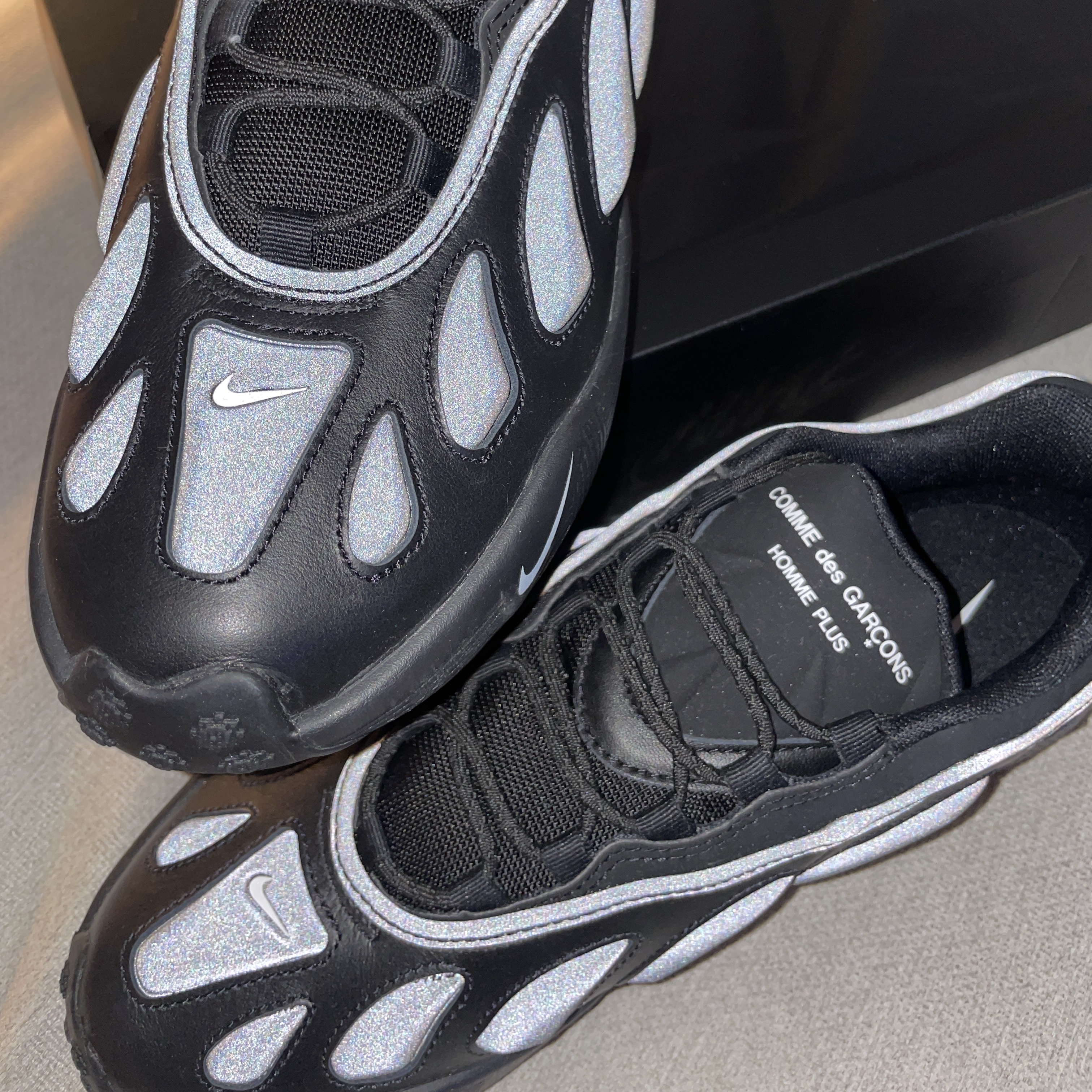 Nike x Comme des Garcons Homme Plus Sense 96 SP Black 착용 스타일