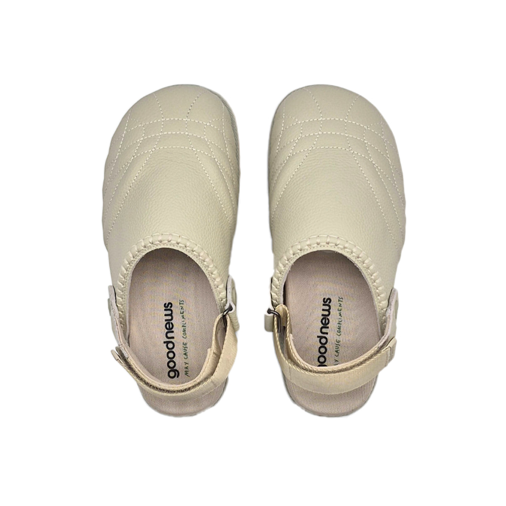 굿뉴스 프랭크 패디드 뮬 화이트(Good News Frank Padded Mule White) - 3