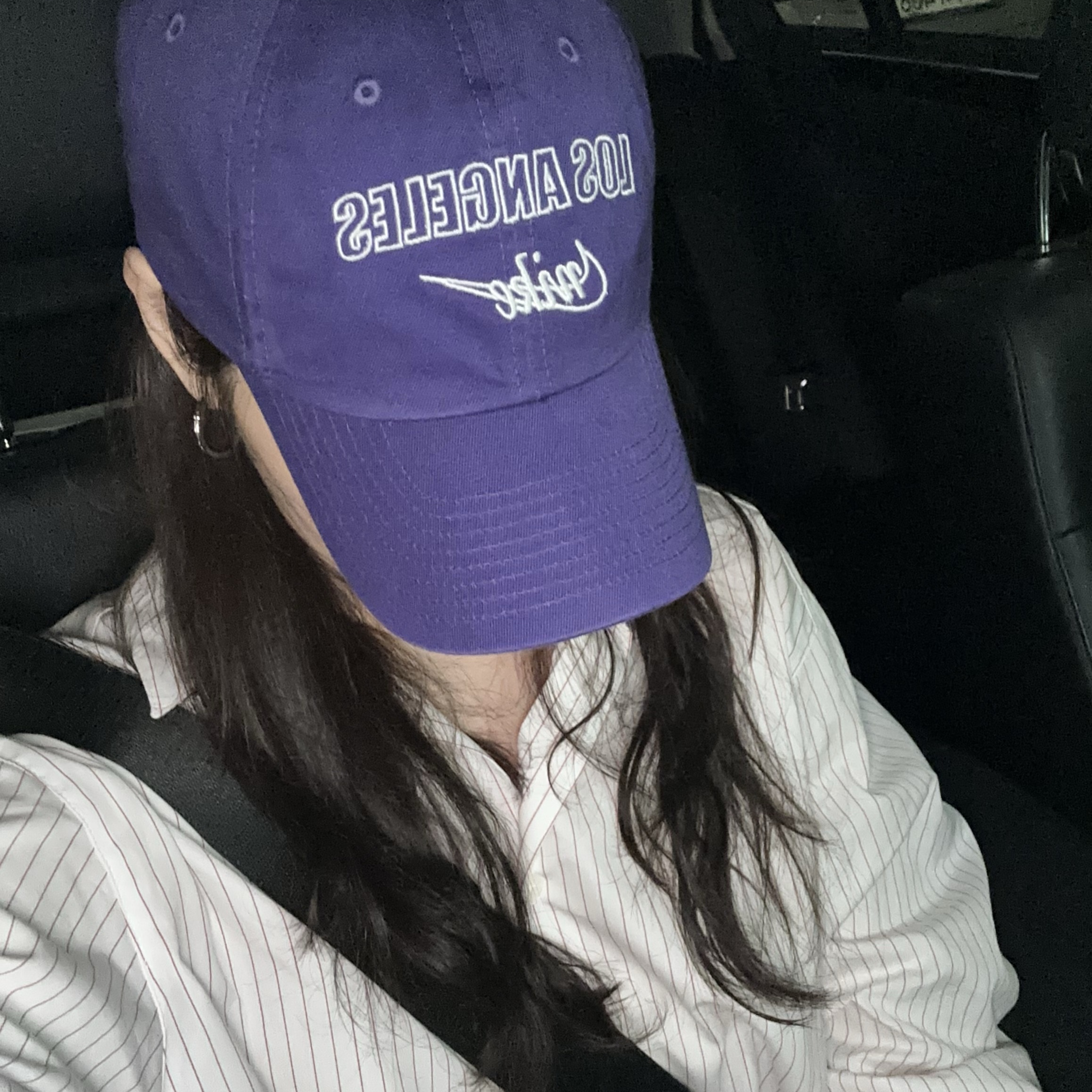 Nike Heritage 86 NBA Cap LA Lakers 착용 스타일 - 2