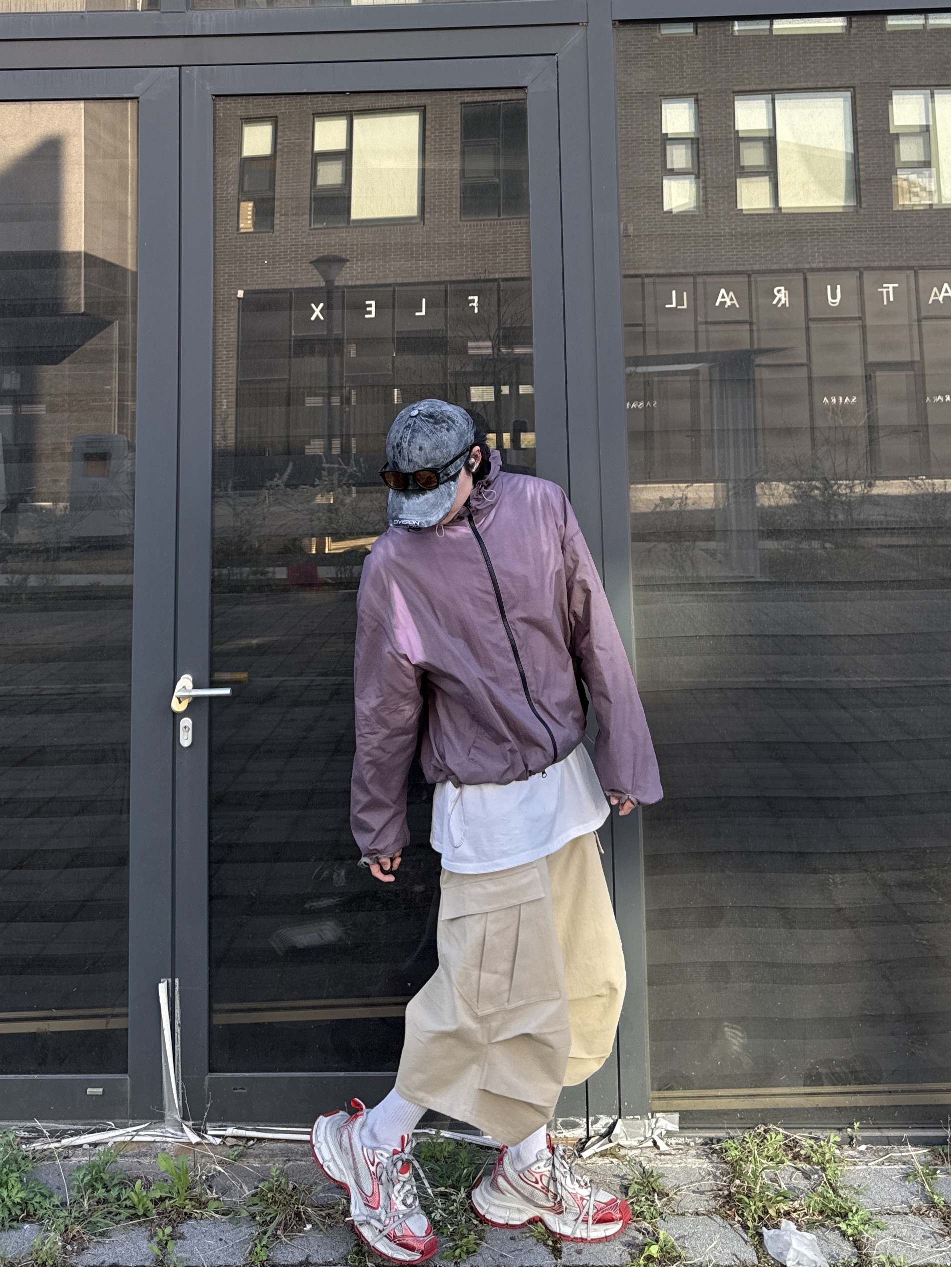 MJD x Kamien Double Hole Belt Oak Brown, Civision by CSC Sinners Cap 착용 스타일 - 8