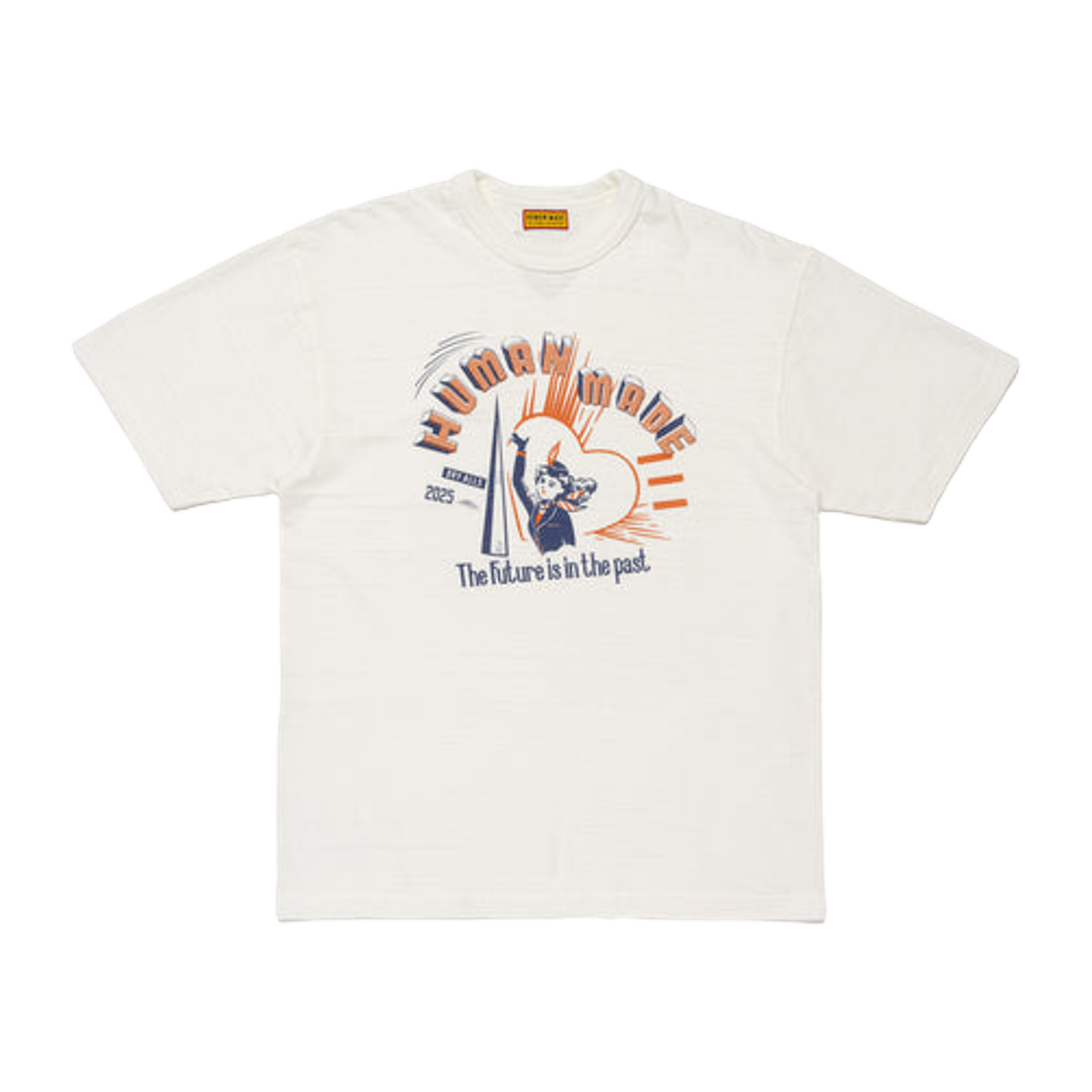 휴먼 메이드 그래픽 티셔츠 화이트(Human Made Graphic T-Shirt White) - 1