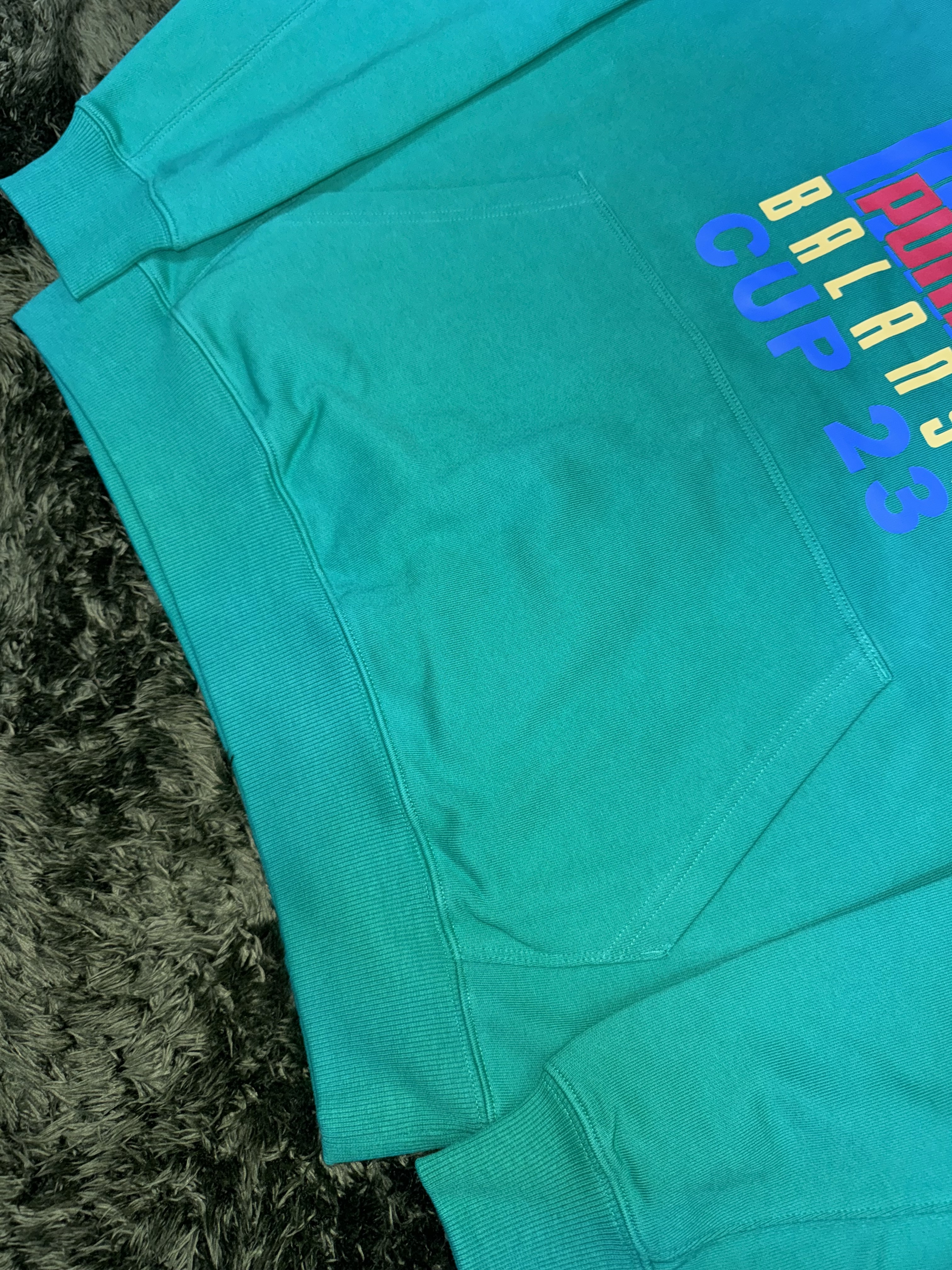 Puma x Balansa Hoodie Green 착용 스타일 - 4