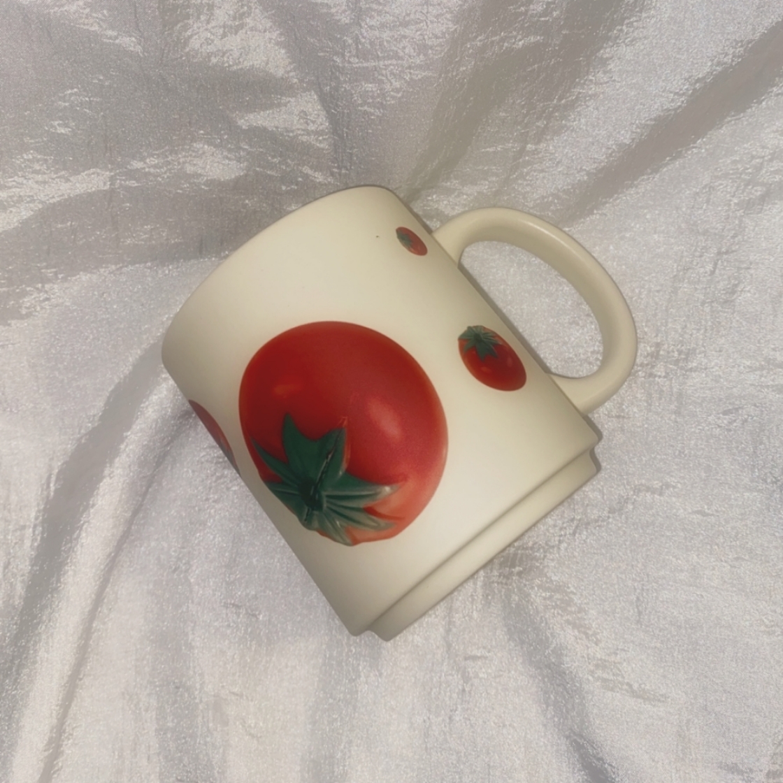 유라이크왓 토이 토마토 매트 머그 버터([3% 포인트 적립] you like what Toy Tomato Matte Mug Butter) - 4
