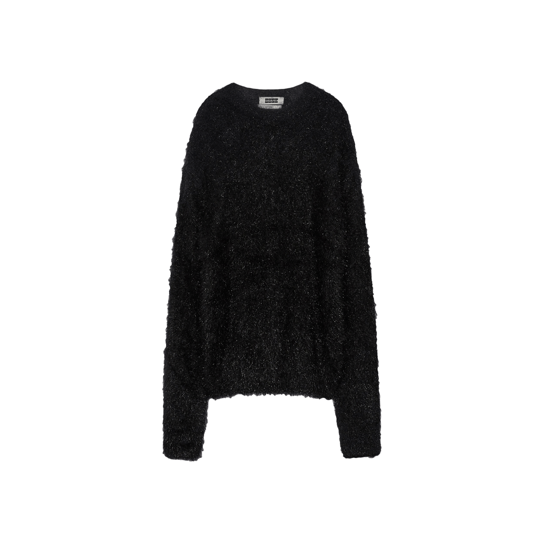 EEY-1O250-M-KT01-BK [KREAM 단독] EENK Yuki Fur Knit Pullover Black - 대표 이미지 #1