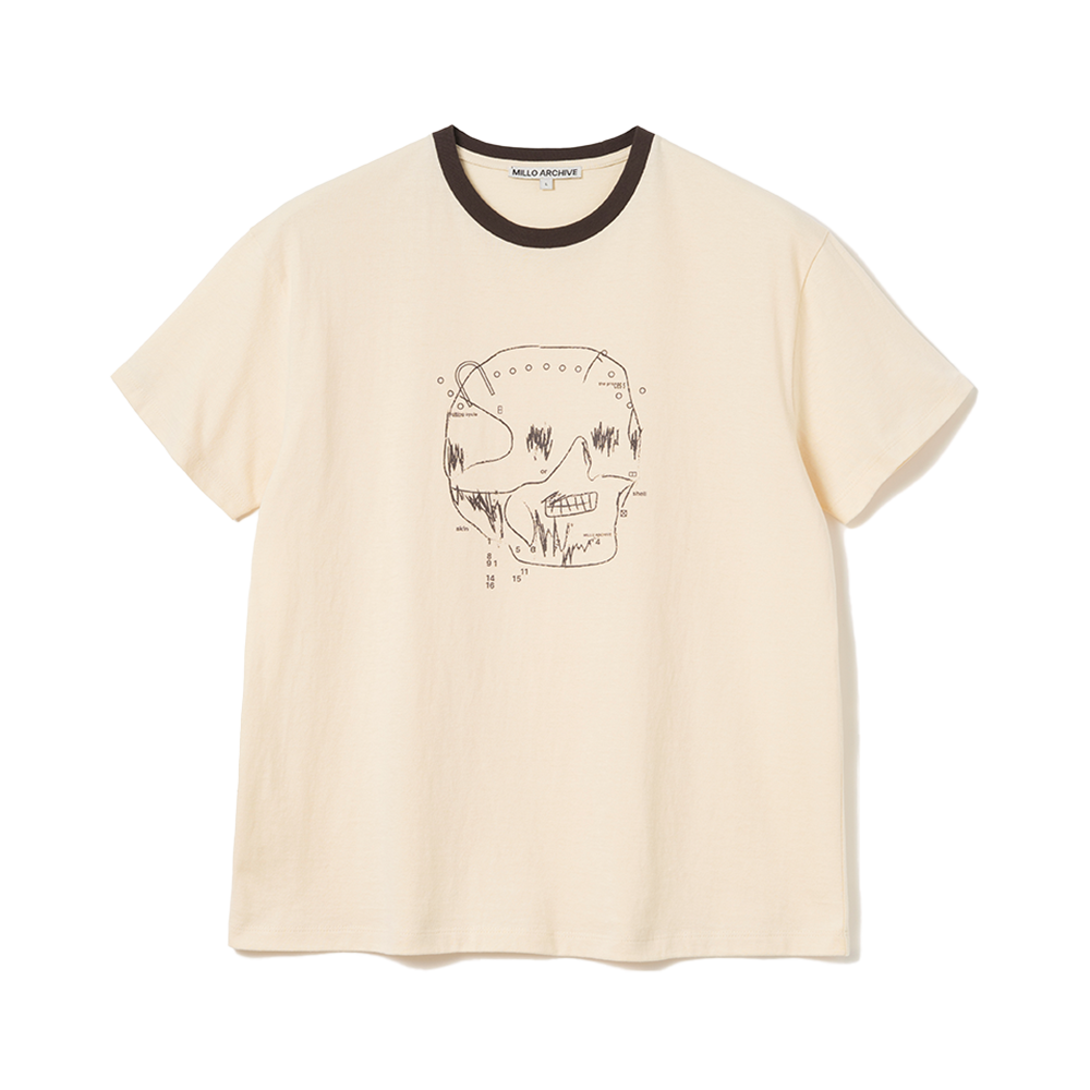밀로 아카이브 몰팅 사이클 티셔츠 크림