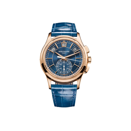 파텍필립 컴플리케이션 애뉴얼 캘린더 크로노그래프 42-5905R 블루 바