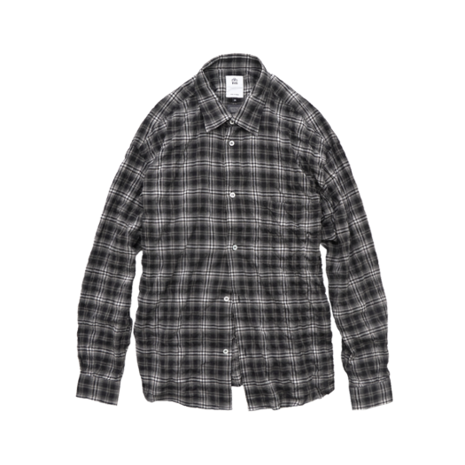 스투시 스톤 플레이드 셔츠 블랙 | Stussy | KREAM
