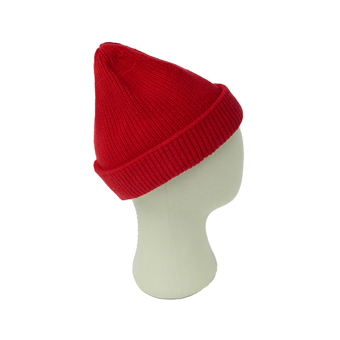 라모랭 디그레 메리노 울 더블커프 비니 레드(DGRE X RAMOLIN Merino Wool Double Cuff Beanie Red) - 3