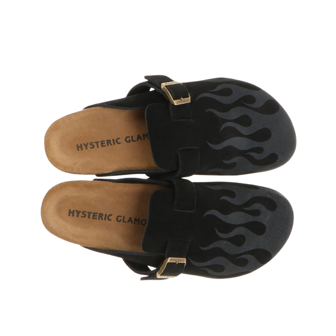 HYSTERIC GLAMOUR FIRE PATTERN サンダル 24cm HYSTERIC GLAMOUR FIRE PATTERN サンダル 24cm STYLING | HYSTERIC