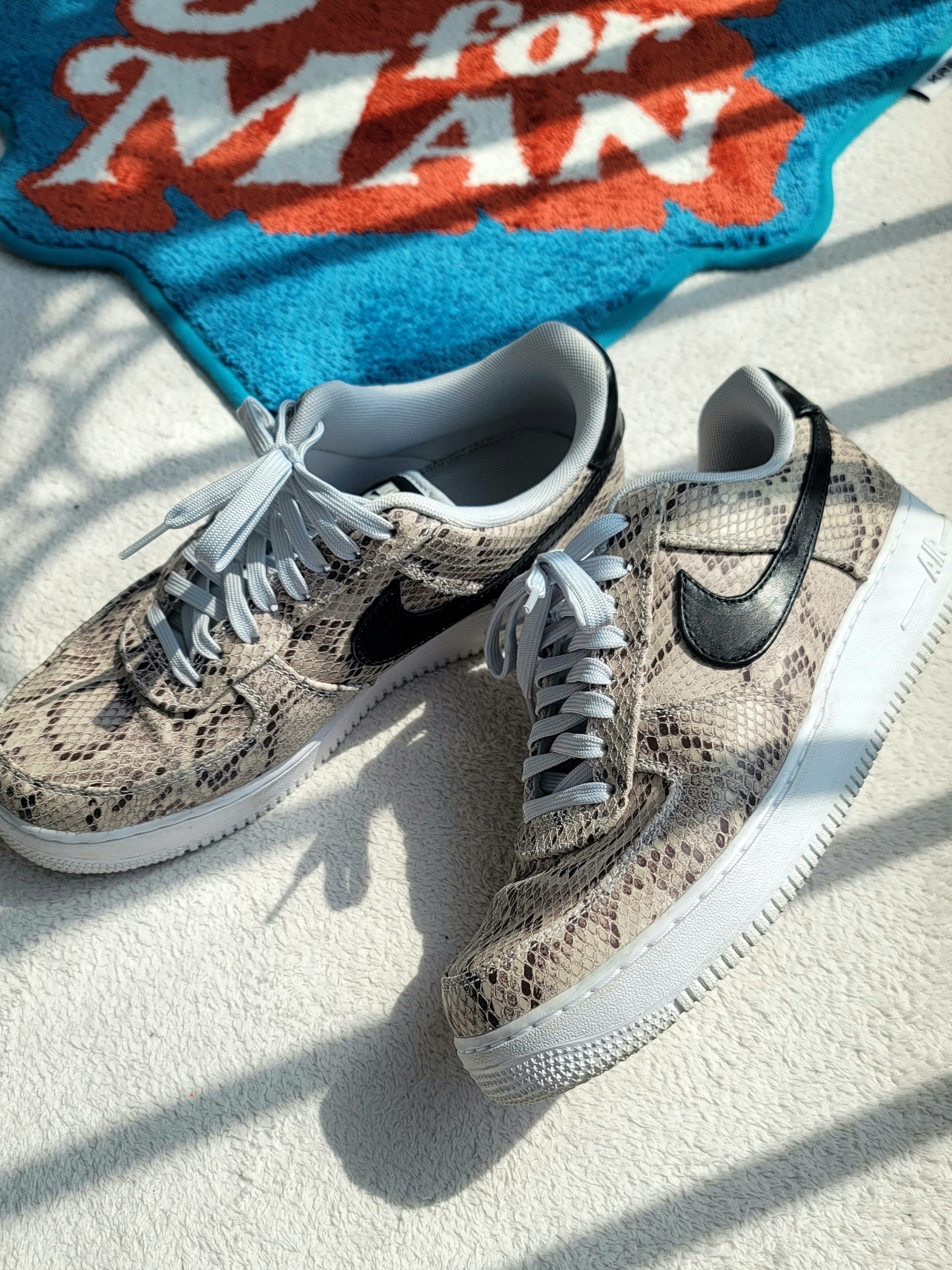 Nike Air Force 1 Low Snakeskin 2019 착용 스타일