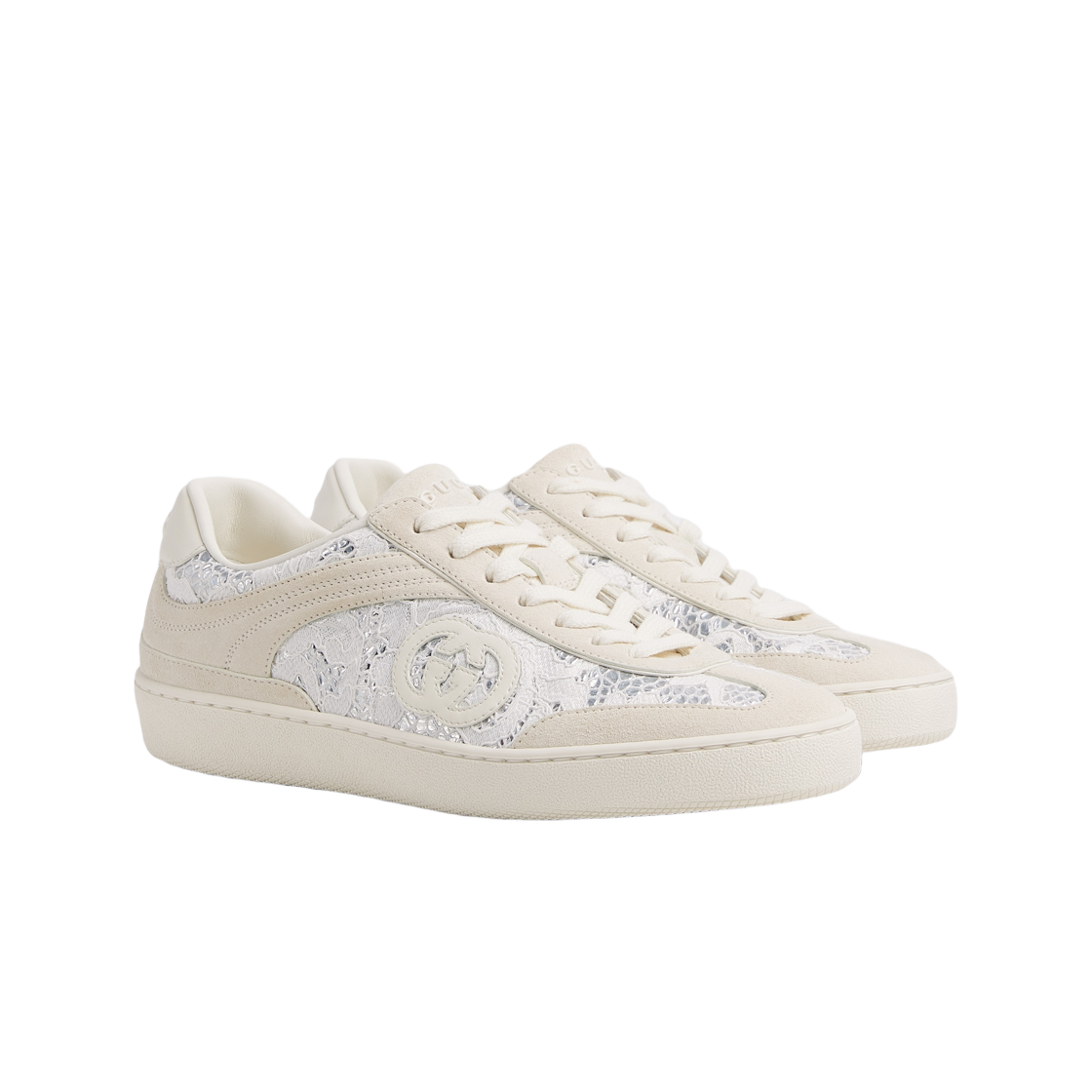 (W) 구찌 G75 스니커즈 화이트((W) Gucci G75 Sneakers White) - 2