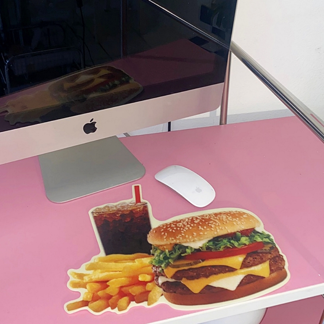 유라이크왓 버거샵 마우스패드([3% 포인트 적립] you like what Burger Shop Mouse Pad) - 3