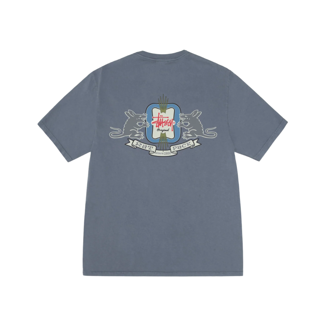 1905140 Stussy Homebrew Pigment Dyed T-Shirt Navy