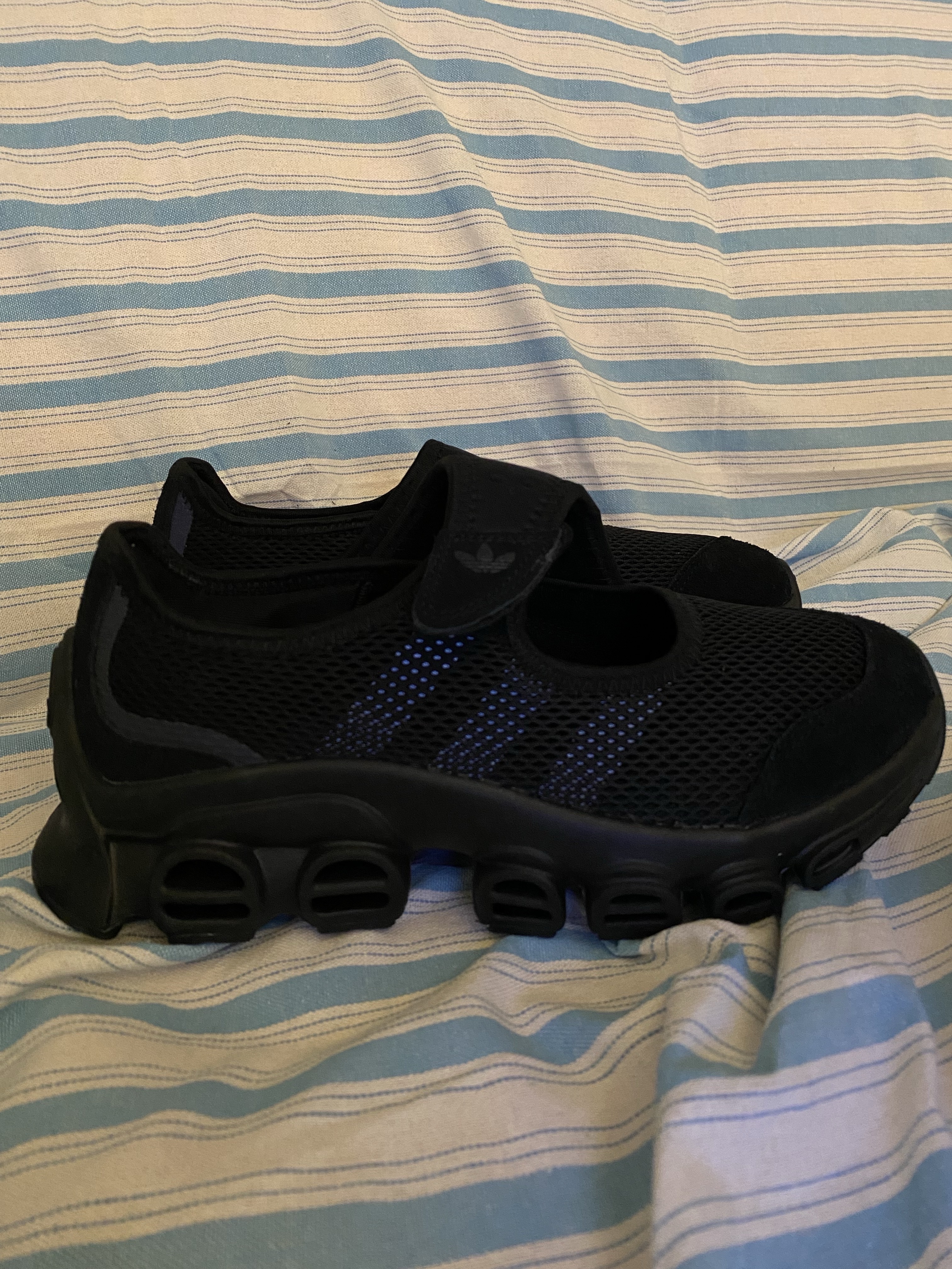 (W) Adidas Adifom Megajane Core Black 착용 스타일 - 3