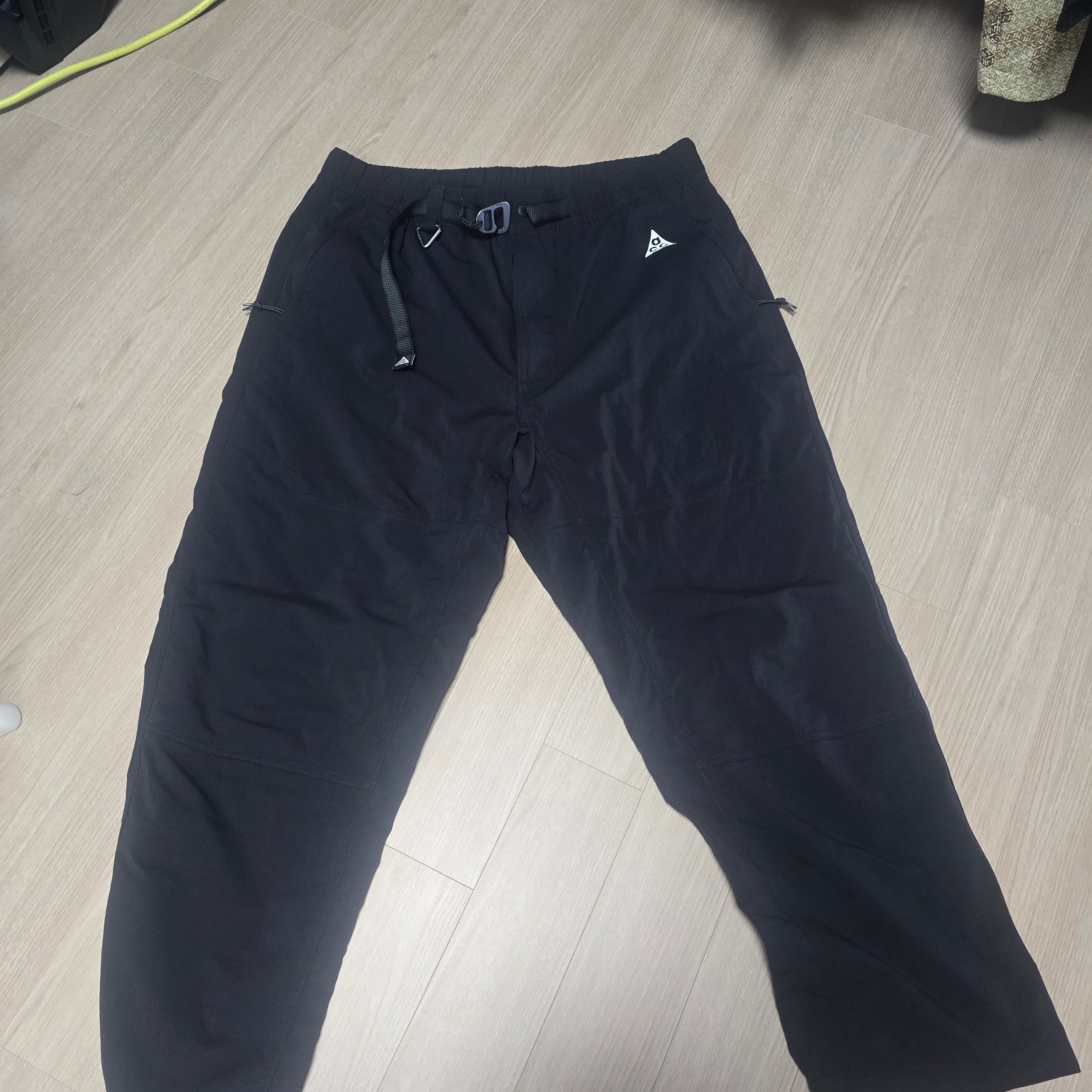 Nike ACG UV Hiking Pants Black - Asia 착용 스타일 - 1