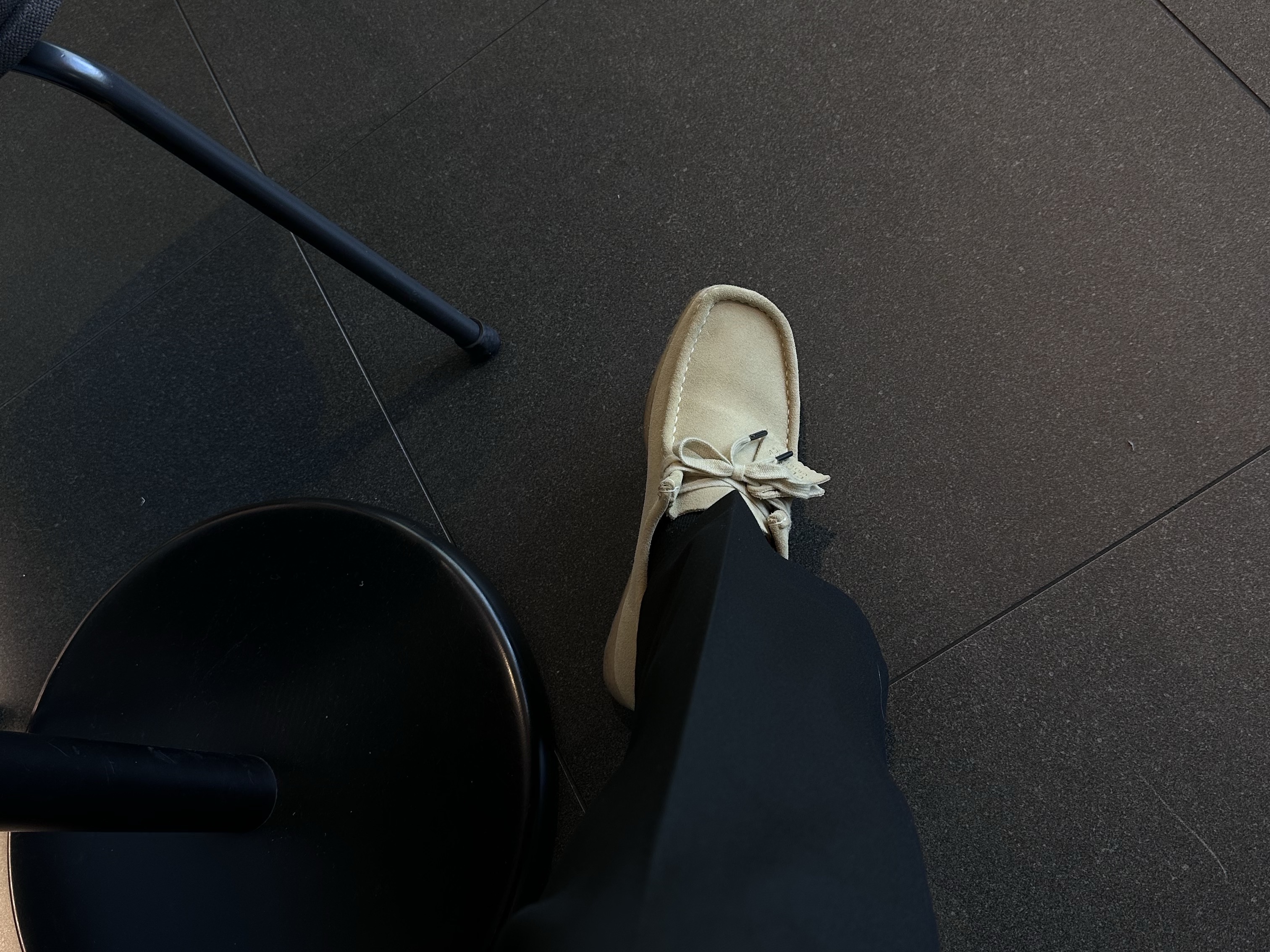 Clarks Wallabee Maple Suede 착용 스타일