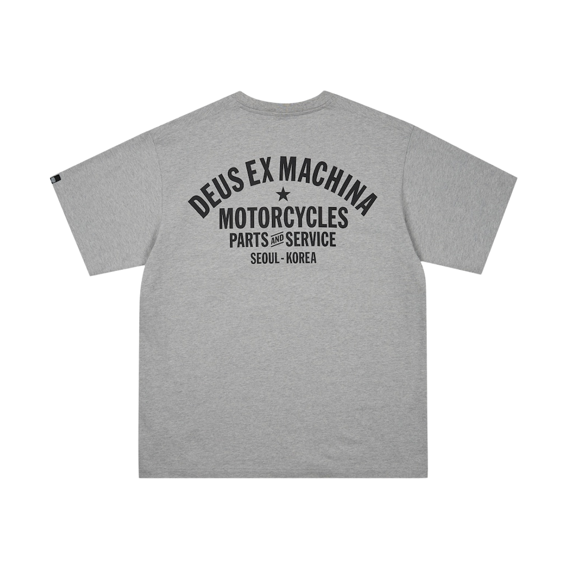 데우스 엑스 마키나 서울 오리지널 어드레스 티셔츠 그레이(Deus Ex Machina Seoul Original Address T-Shirt Grey)