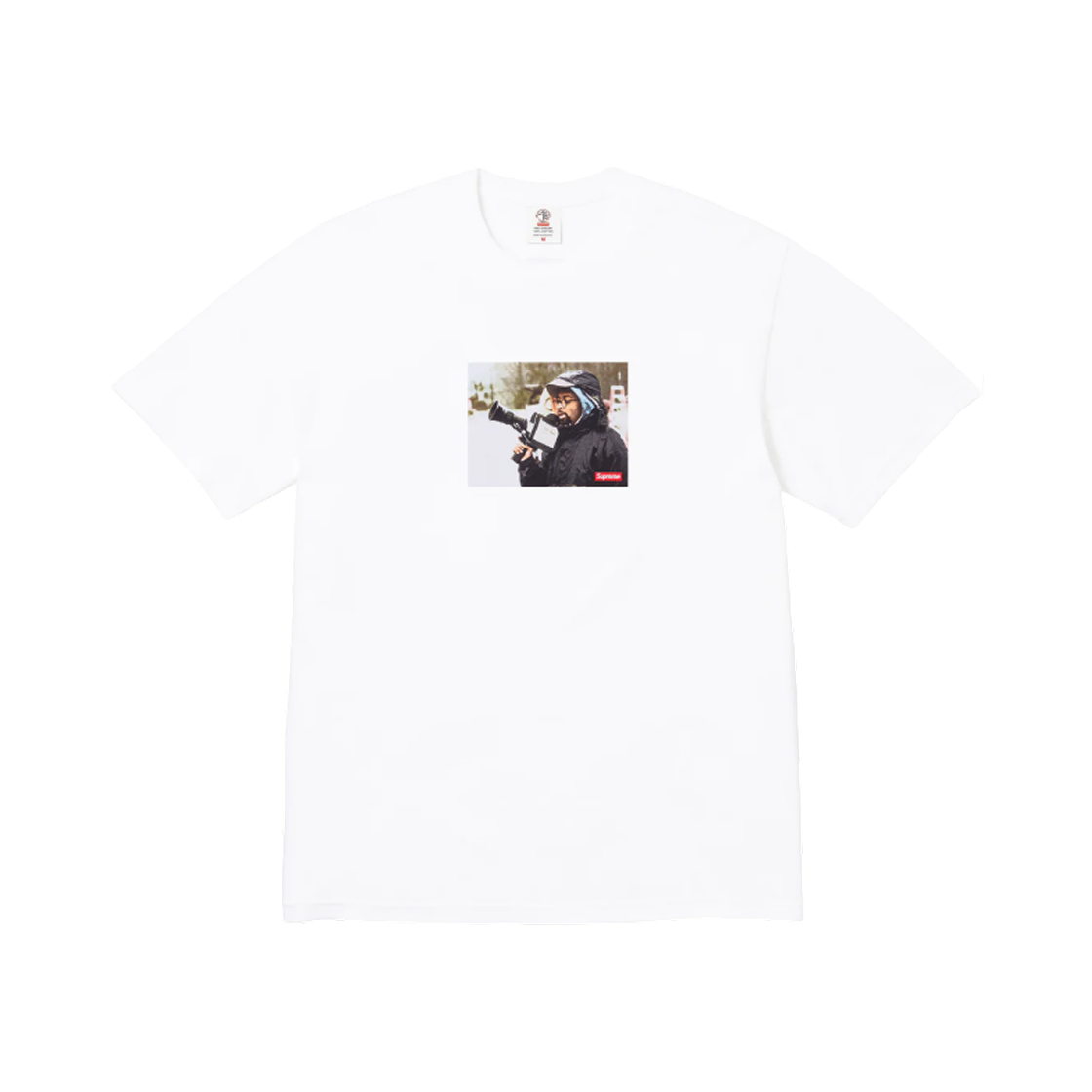 슈프림 x 40 에이커스 스파이크 티셔츠 화이트 - 25SS
