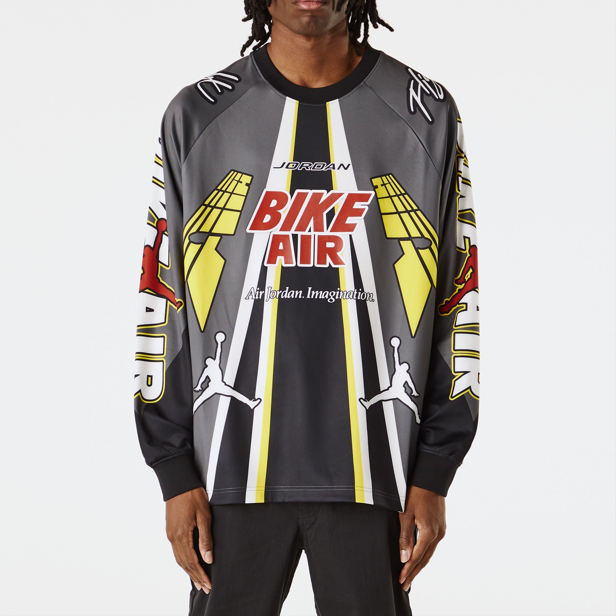 Jordan x Nigel Sylvester Jersey Iron Grey (HQ1729-068) 착용 스타일